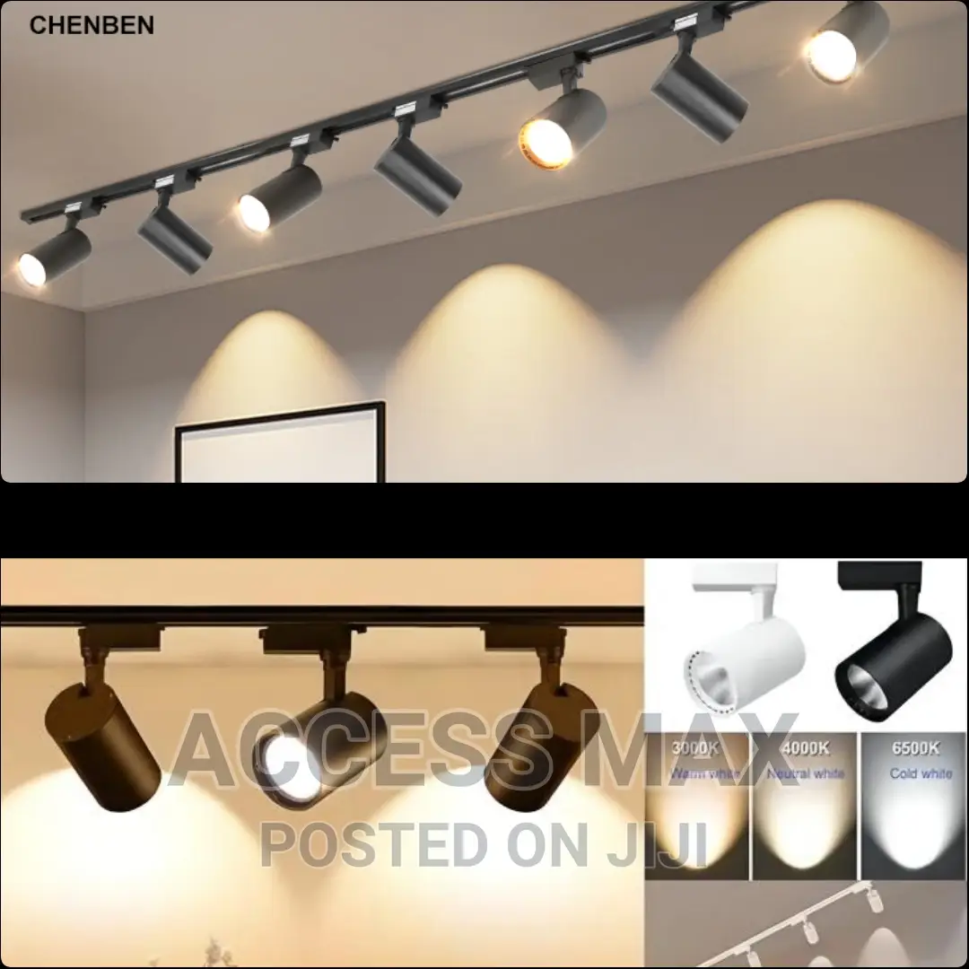 40-watt Led Track Light 3in1 With The Rail