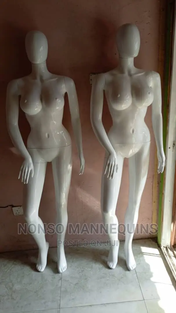 Size 12 Body Full Glossy White Display Mannequin