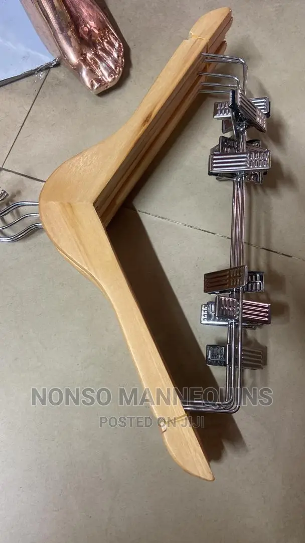 Wooden Clip Hangers(2 In 1)