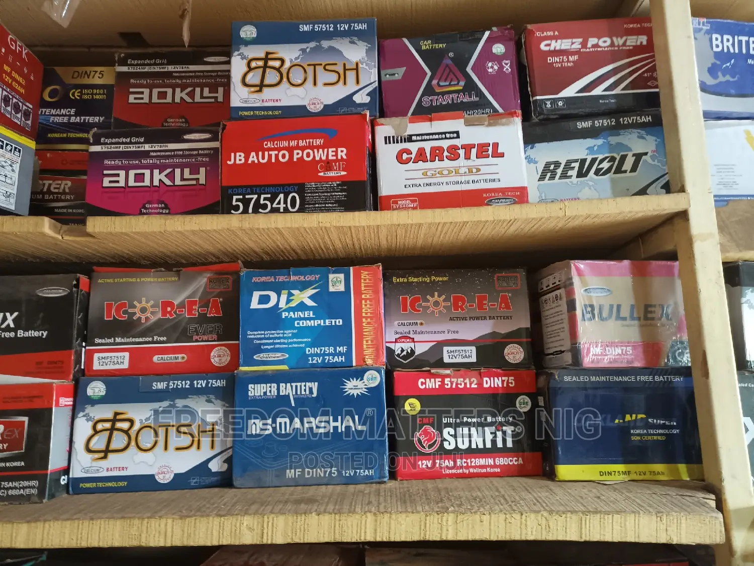 Korea Tech Car Battery