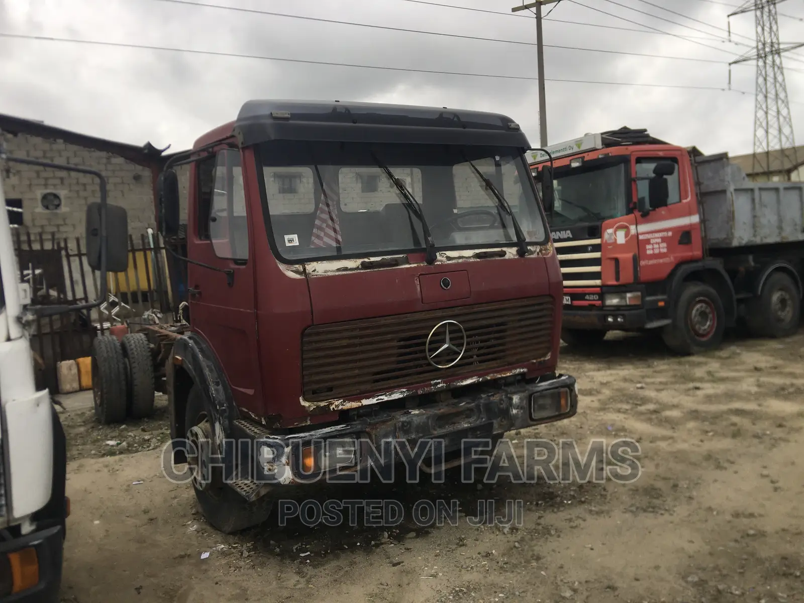 Mecedeces 1722 Calf/Chassis 6 Tyres
