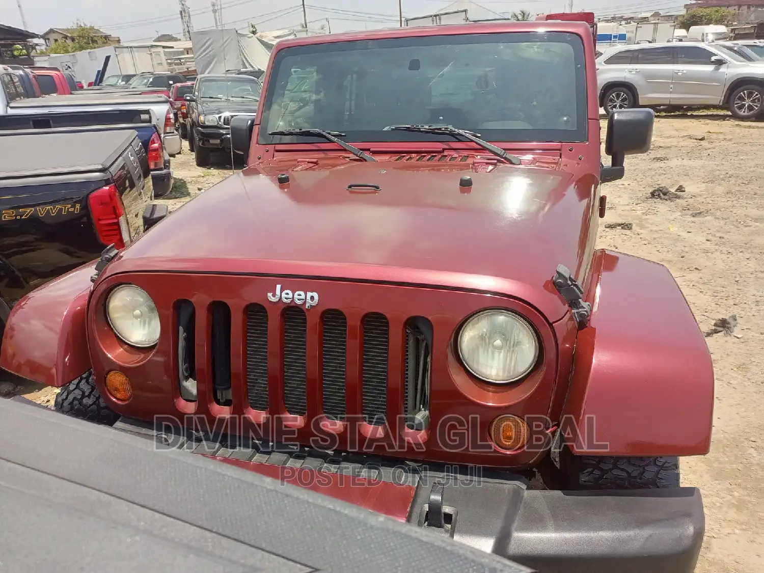 Jeep Wrangler 2010 Red