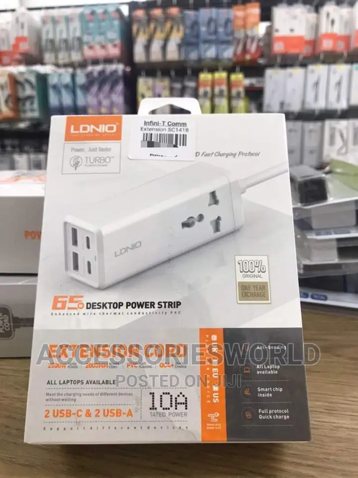 Ldnio Sc1418 65W Pd Adapter Multifunction Chargers Power S