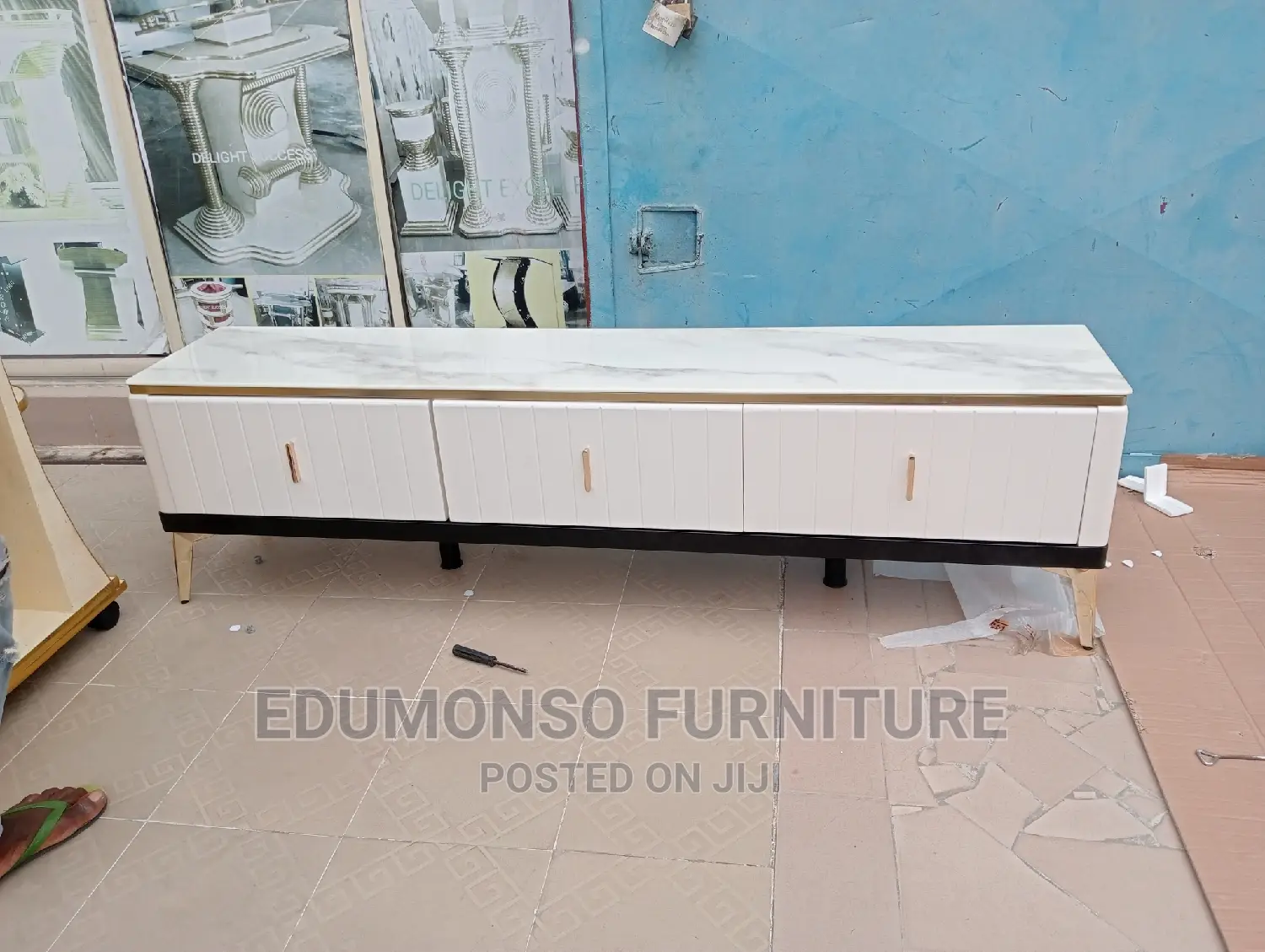 Modern Marble Top Tv Stand