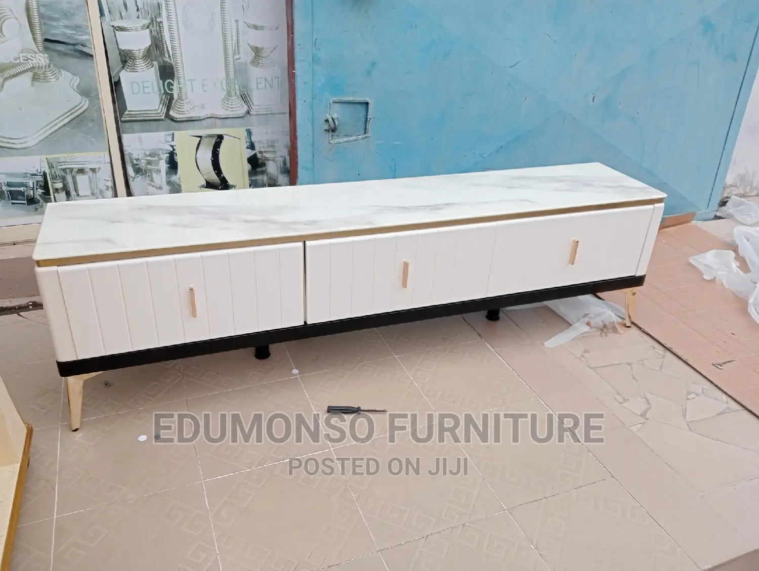 Modern Marble Top Tv Stand