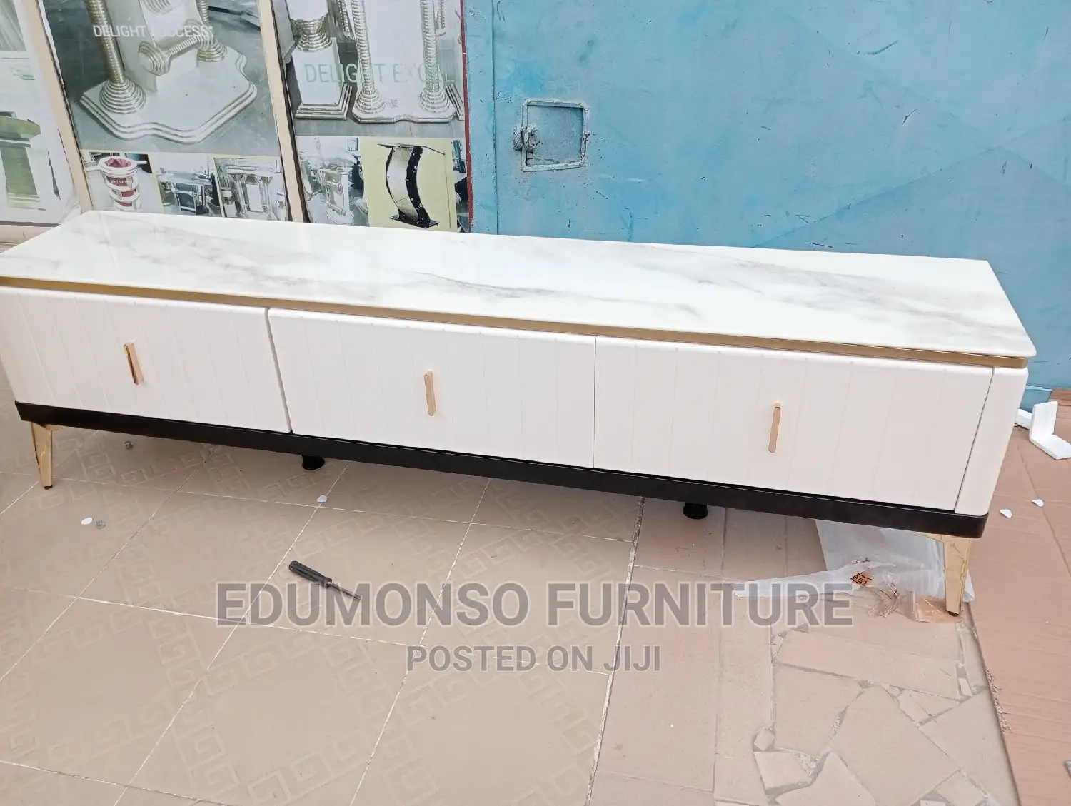 Modern Marble Top Tv Stand