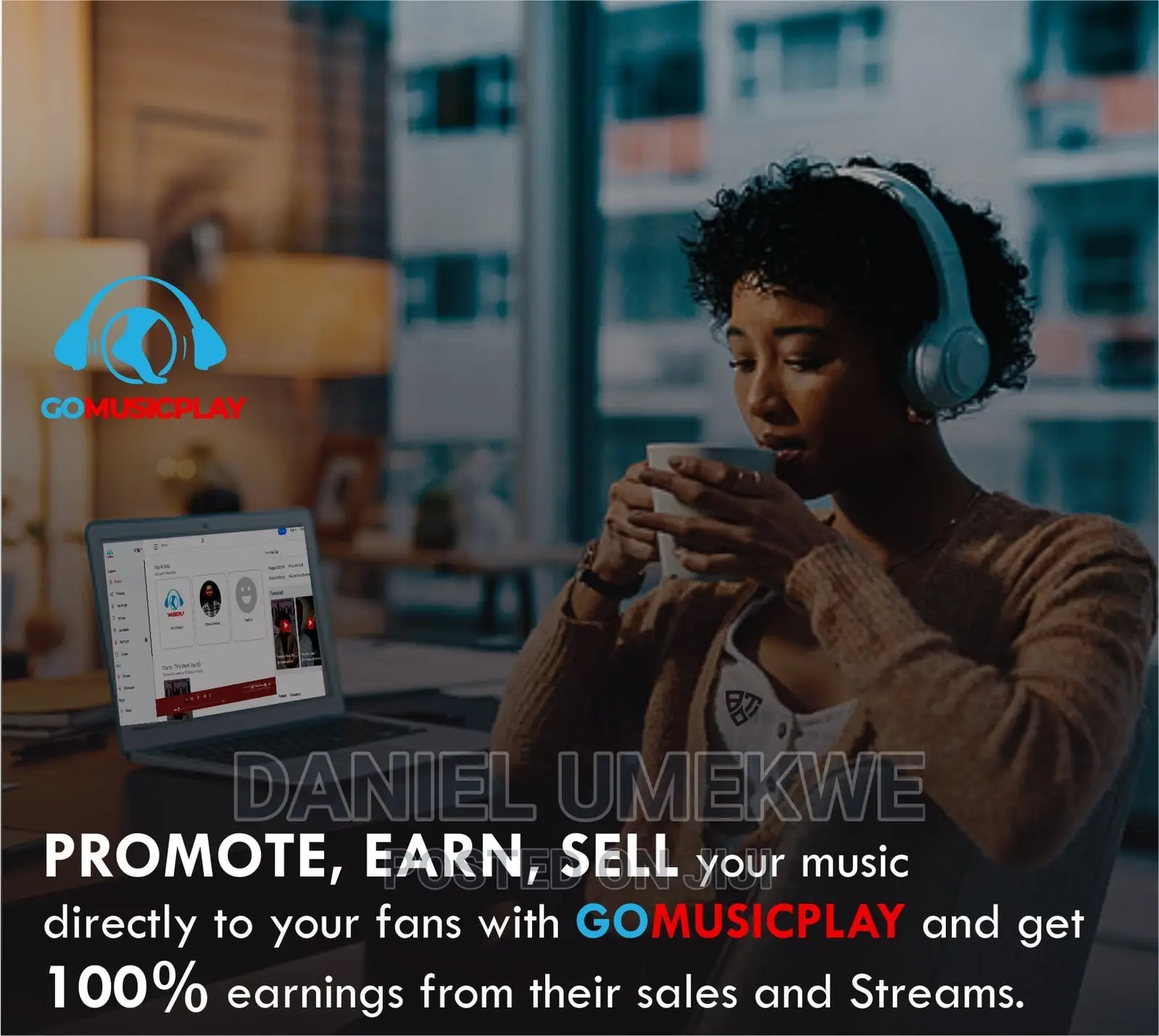 Promote and Earn Money From Your Music With Gomusicplay