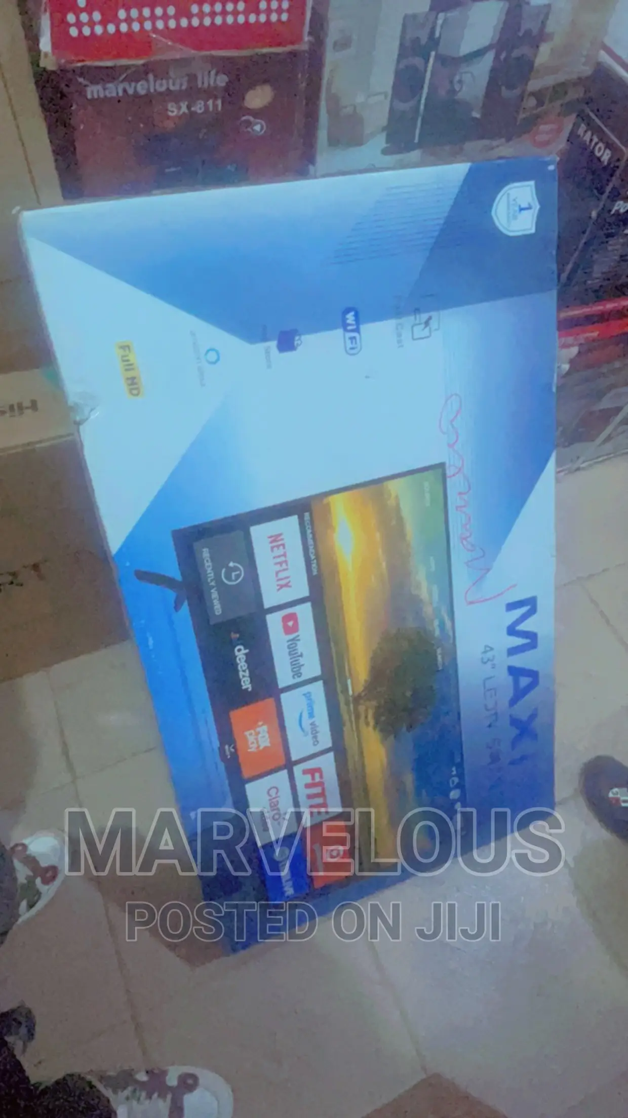Brand New Maxi Full HD Smart Television With Warranty