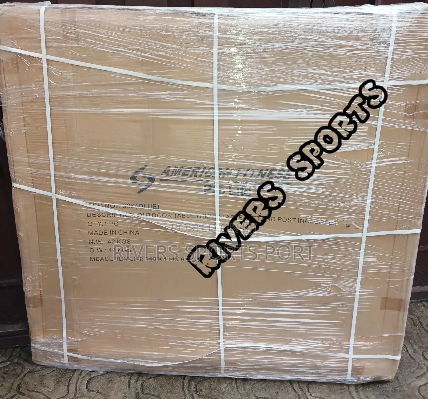AMERICAN FITNESS Outdoor Aluminuim Table Tennis Table/Board