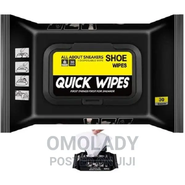 Men's Shoe Wipes Shoe Cleaner- 1 Pack - 80pcs