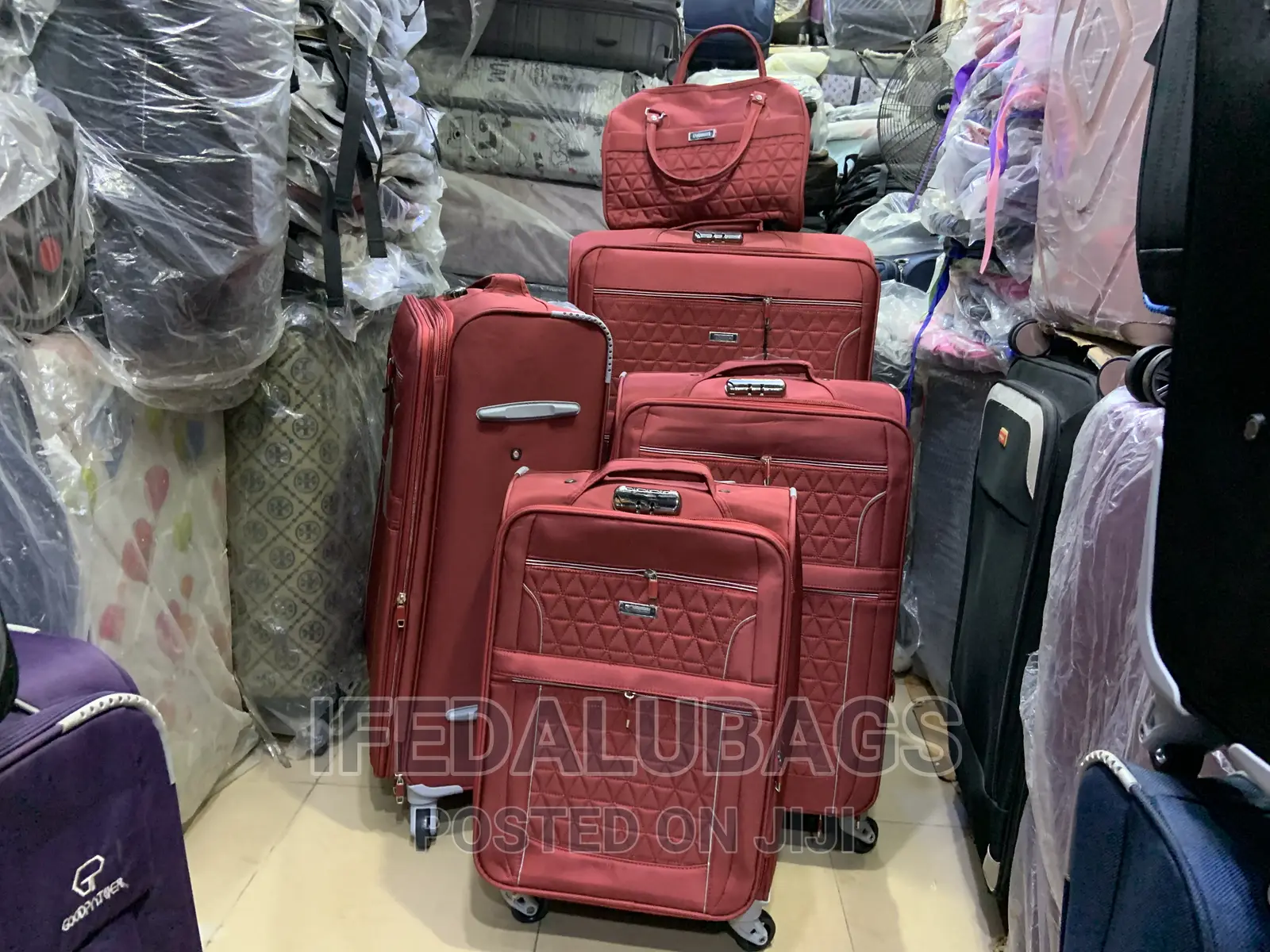 Set of Quality Red Star Express Travel Luggage