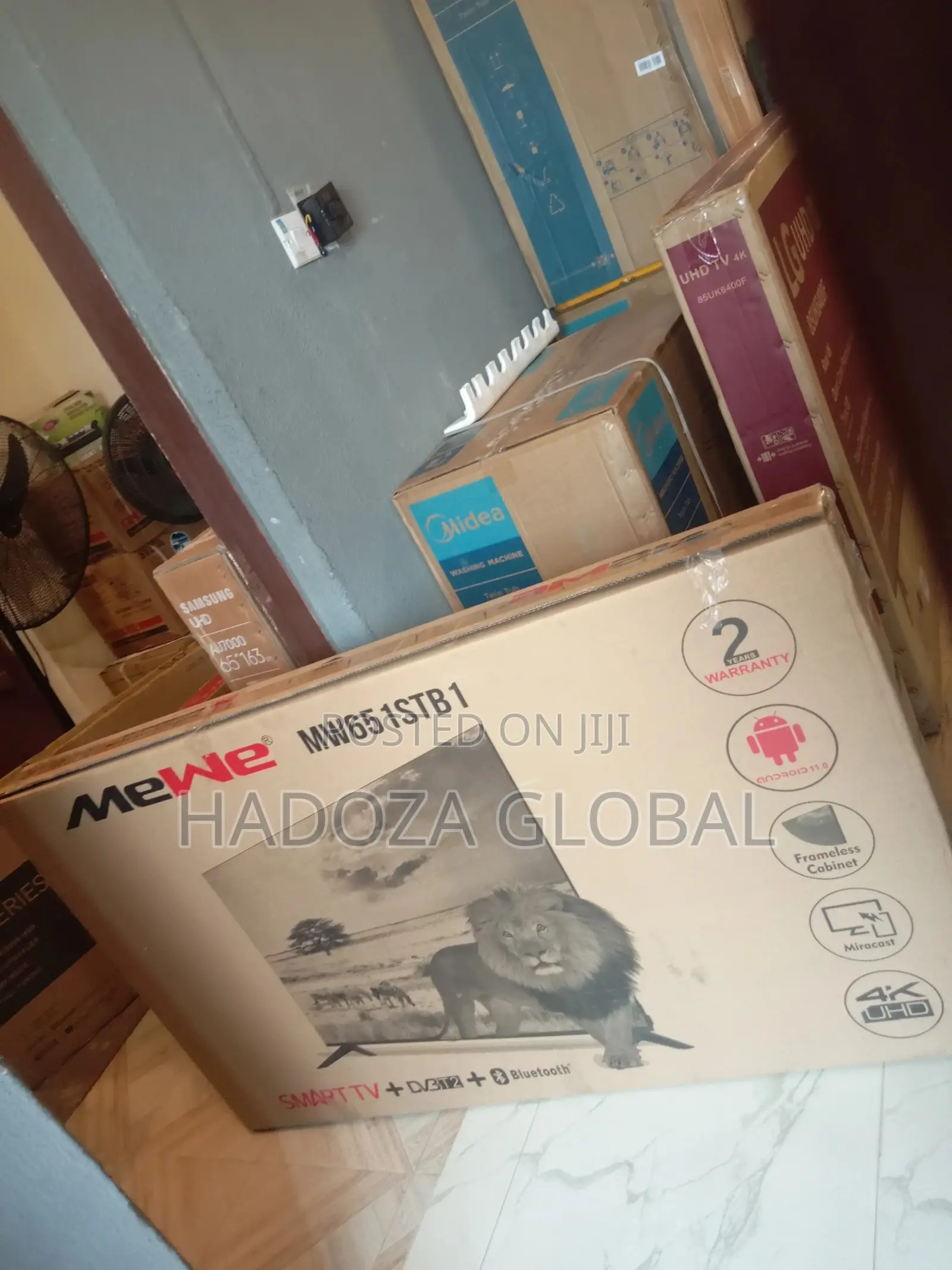 Mewe 65inches Smart Tv ,Frameless (Mw651stb1)