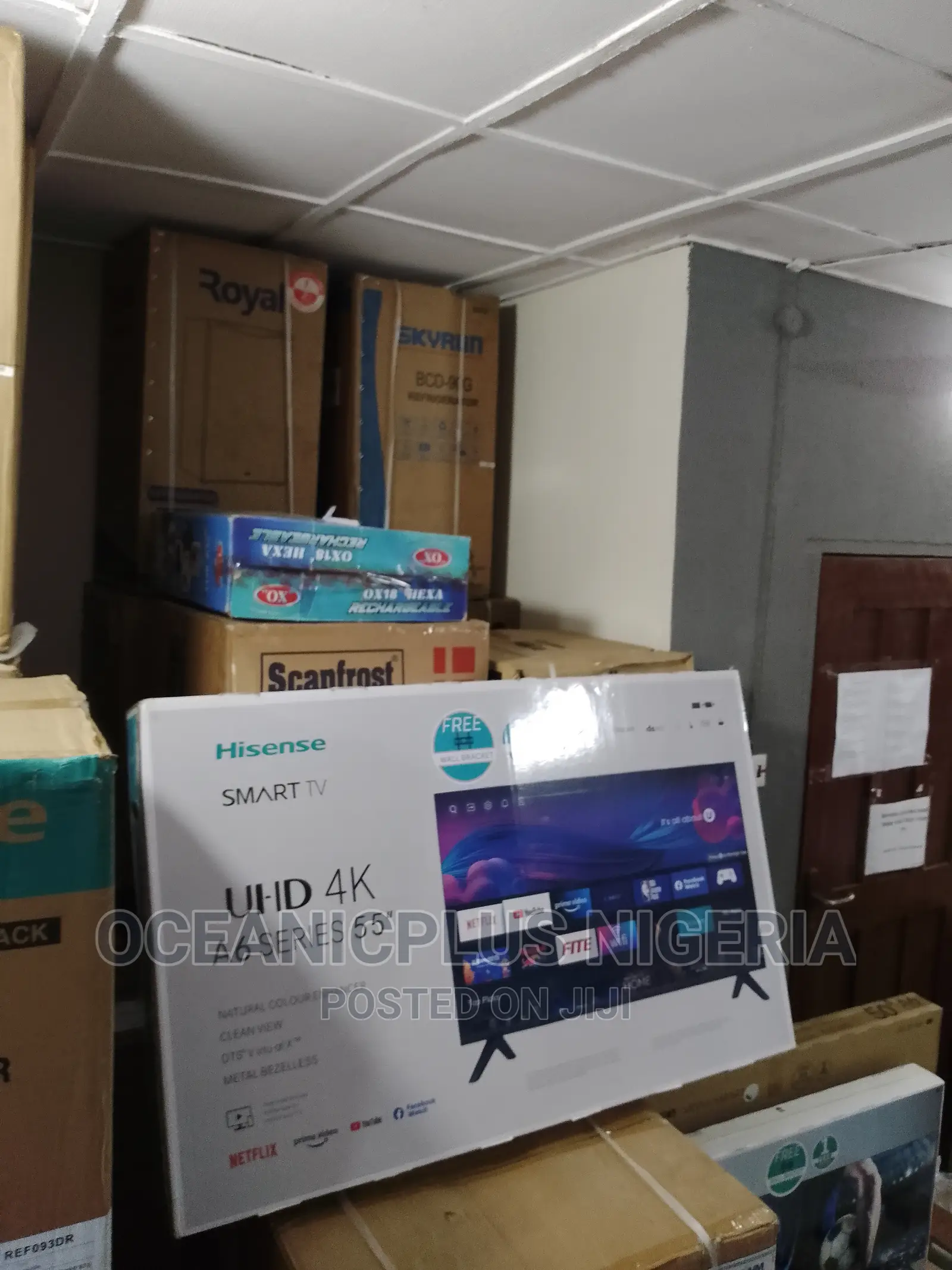 Top Quality Hisense 55 Inches A6 Series Smart Frameless TV