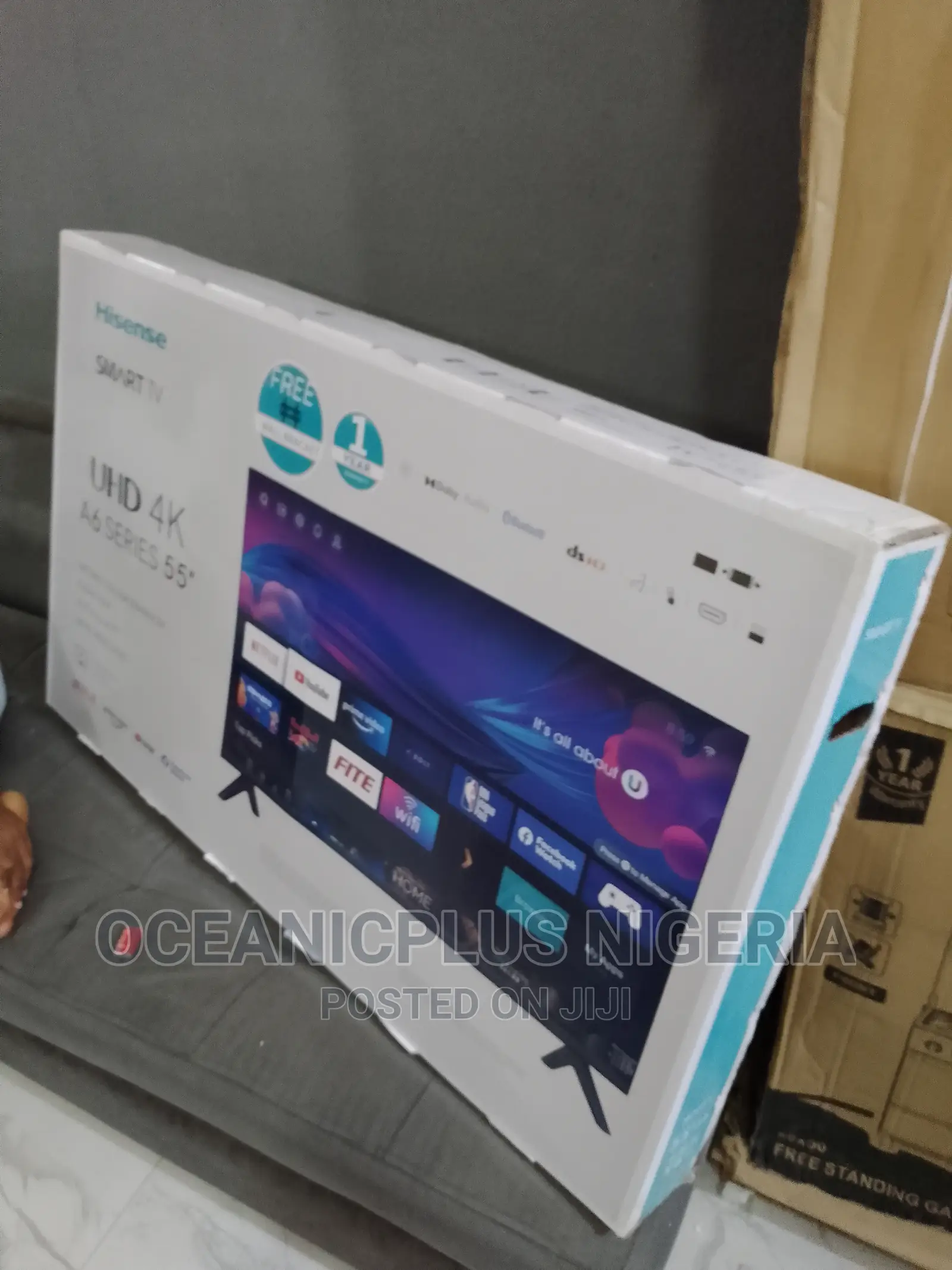 Hisense 55 Inches A6 Series Smart Frameless TV With Bluetoot