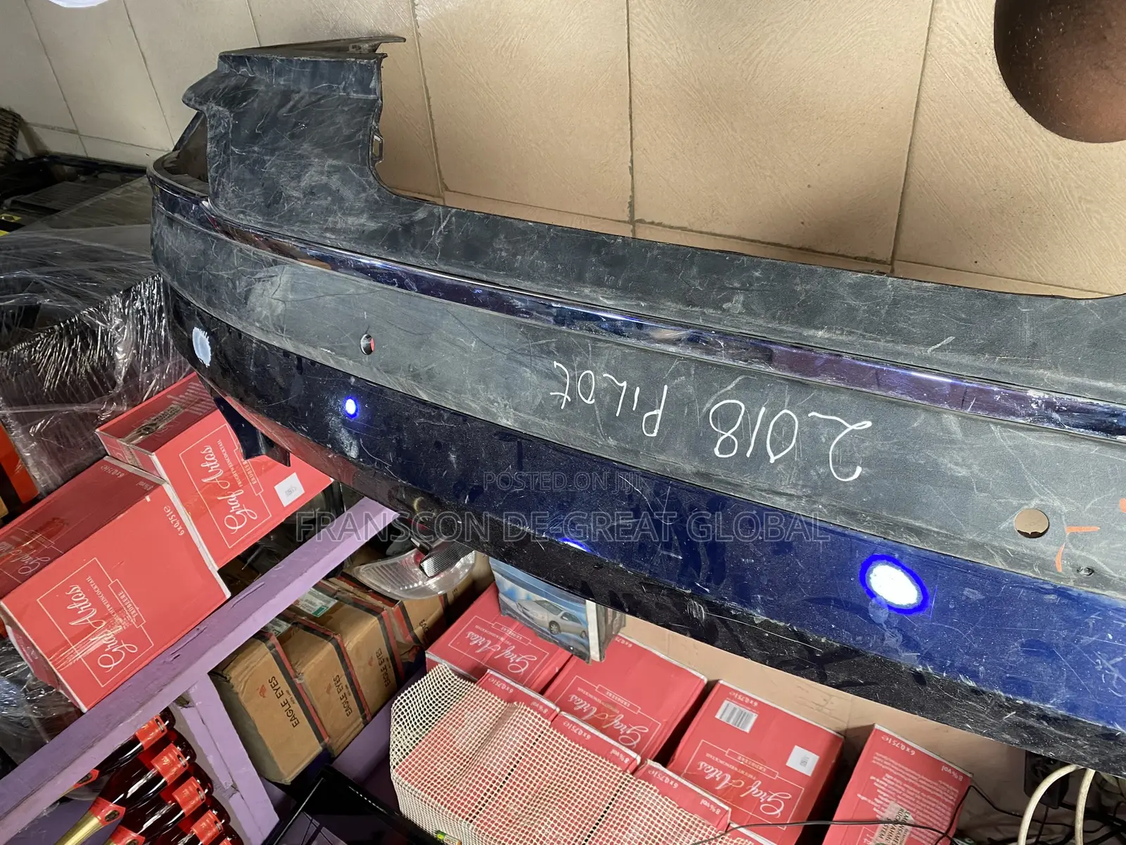 Back Bumper 2018 Honda Pilot