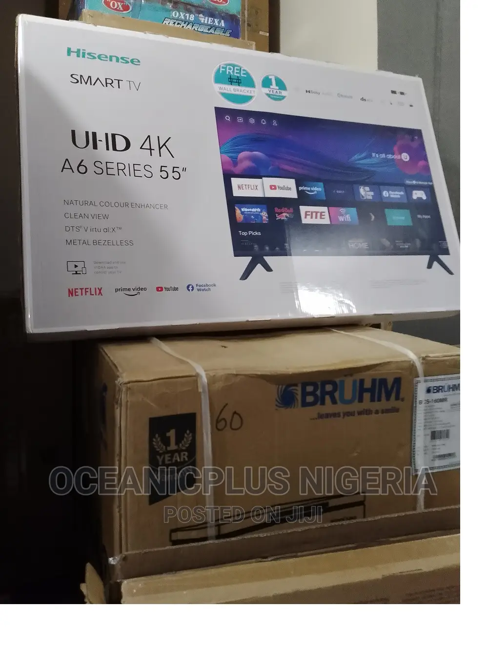 Great Quality Hisense 55 Inches Smart TV A6 Series
