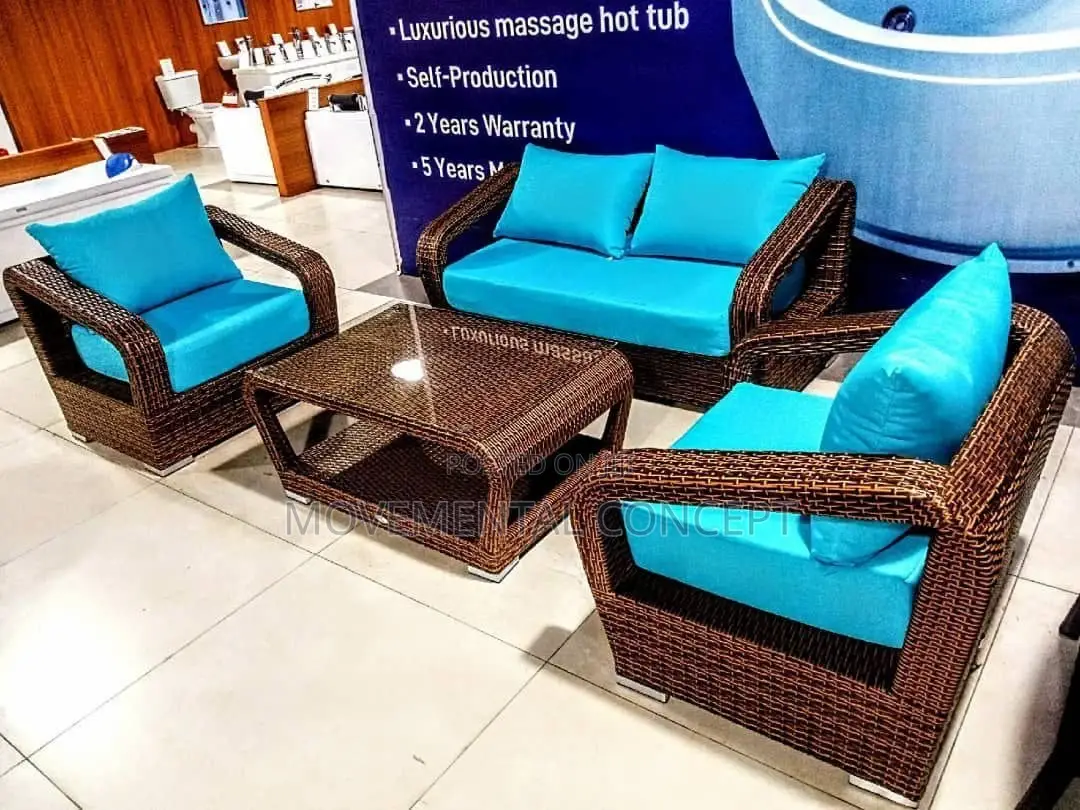 Executive Rattan Outdoor Chairs and Table