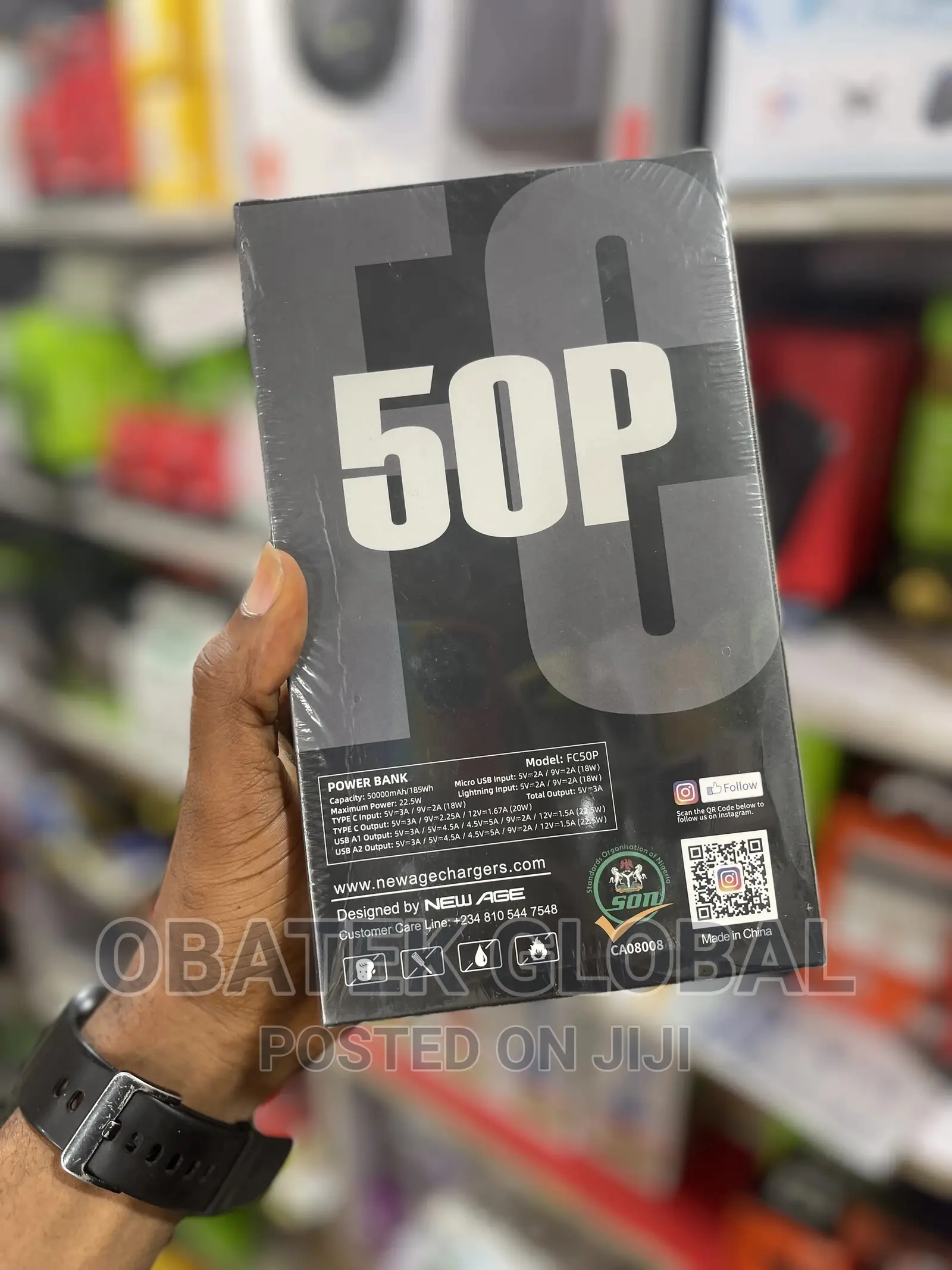 New Age 50000mah Powerbank