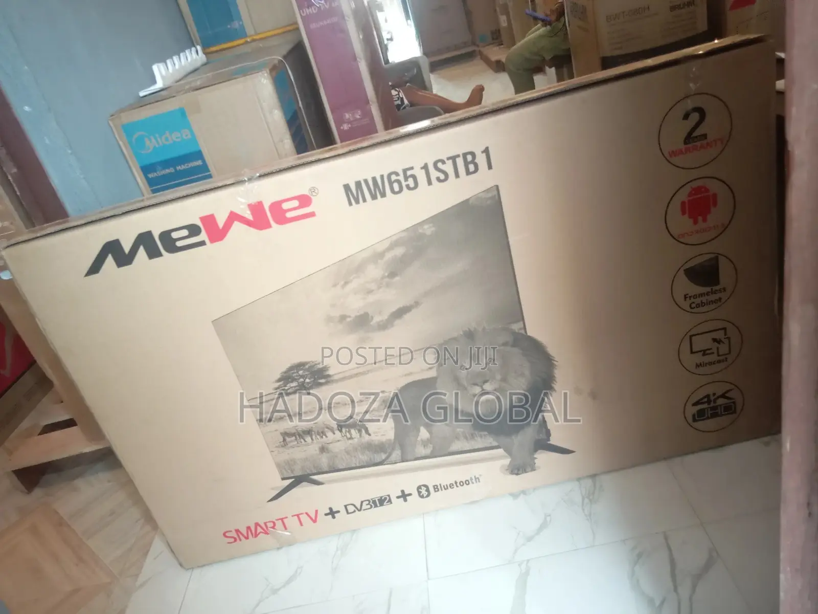 User Friendly Smart Tv,Frameless With Bluetooth@Mw651stb1