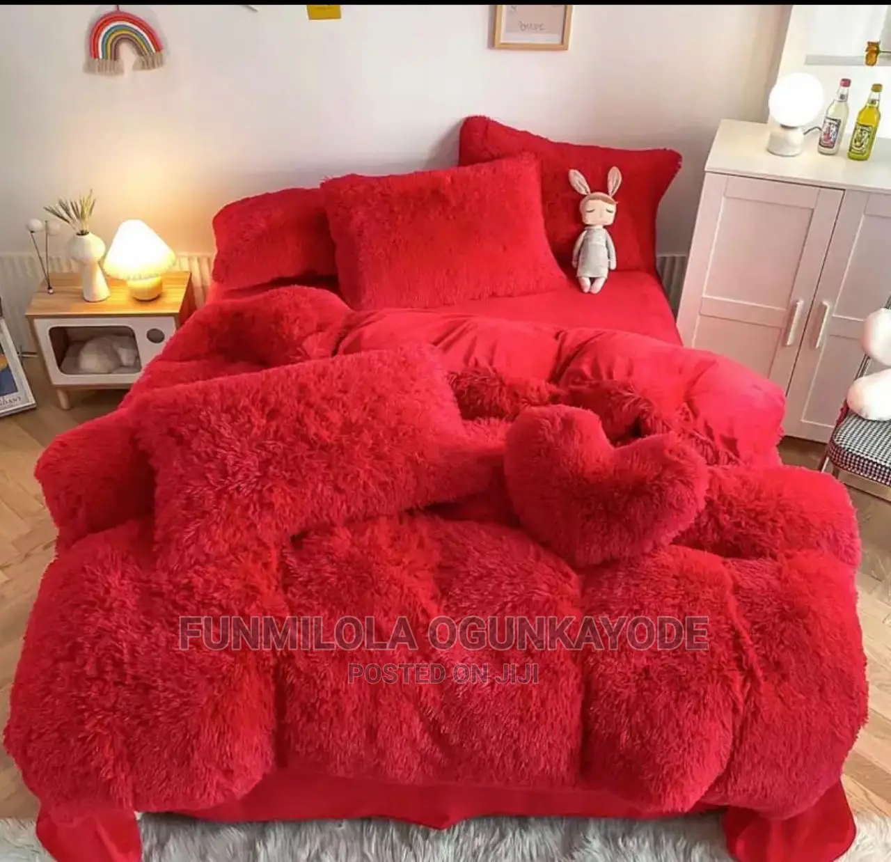 Fluffy Duvet Bedsheets With Pillow Case