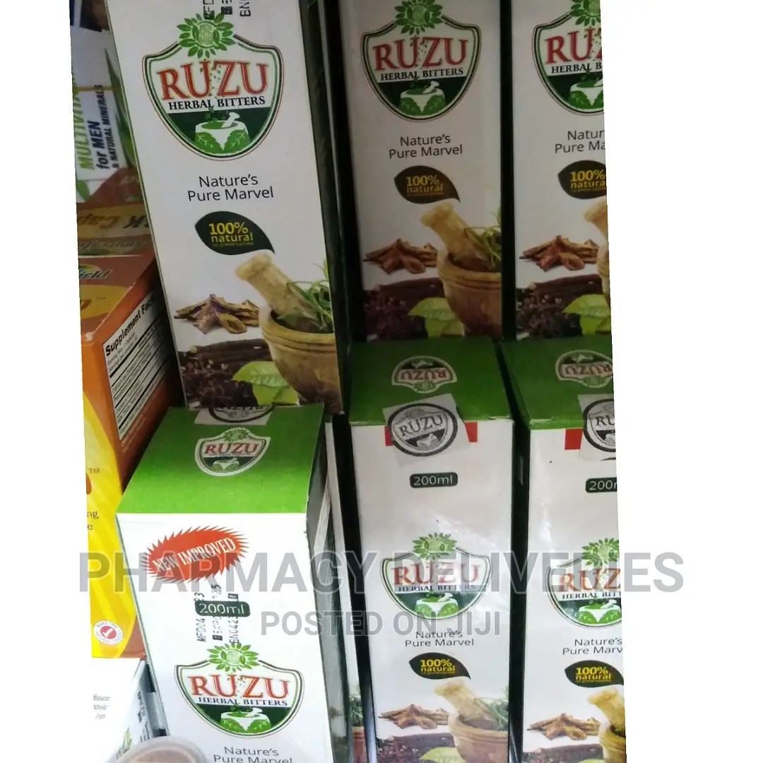Ruzu Herbal Bitters Is a Natural Liquid Herbs to Help Detox. 200ml