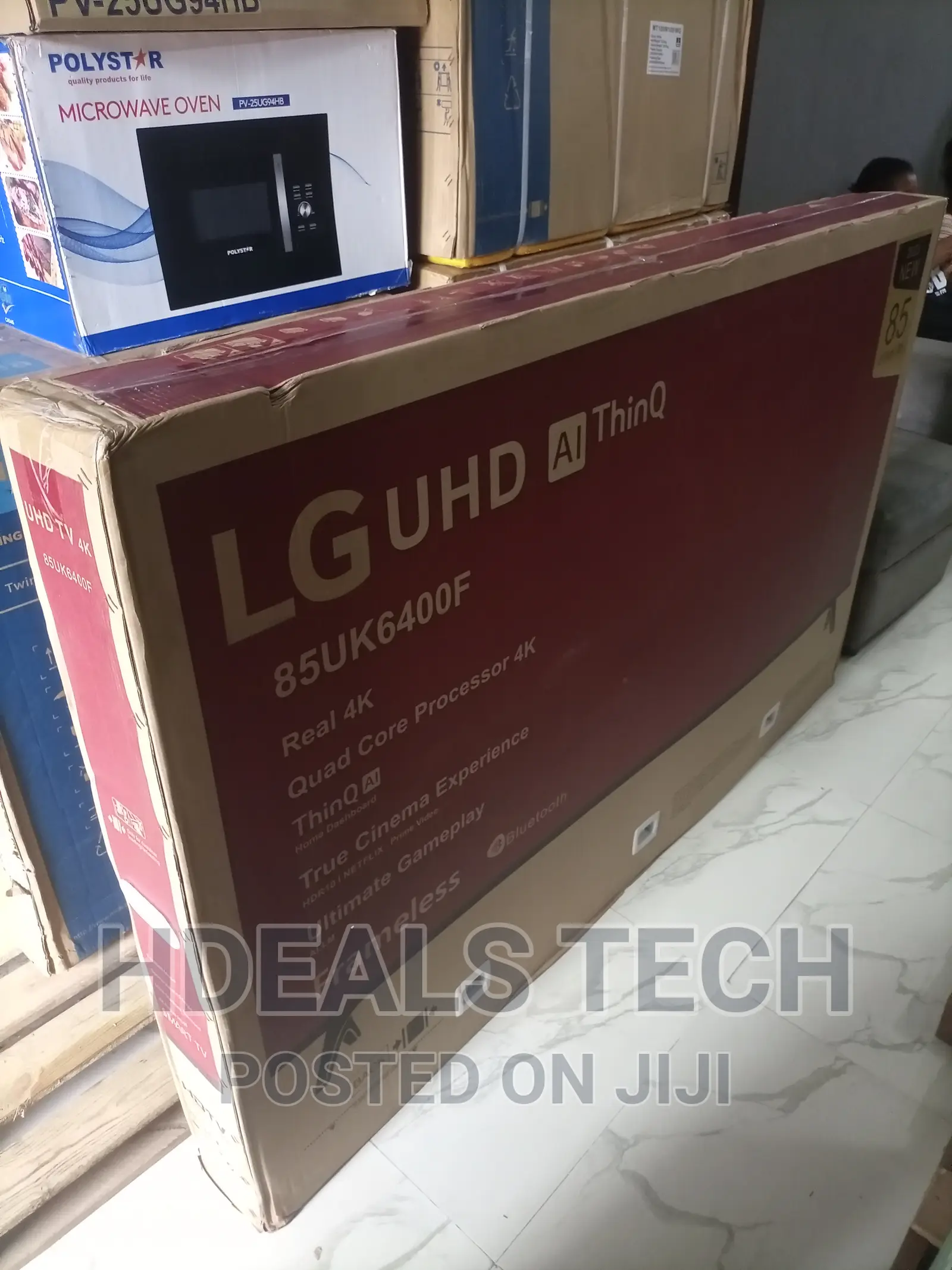 Great View LG 85 Inches Smart Frameless TV