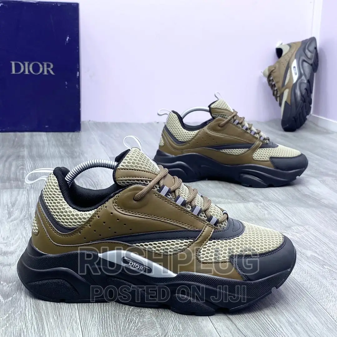 Dior B22 “Coffee Brown” Sneakers