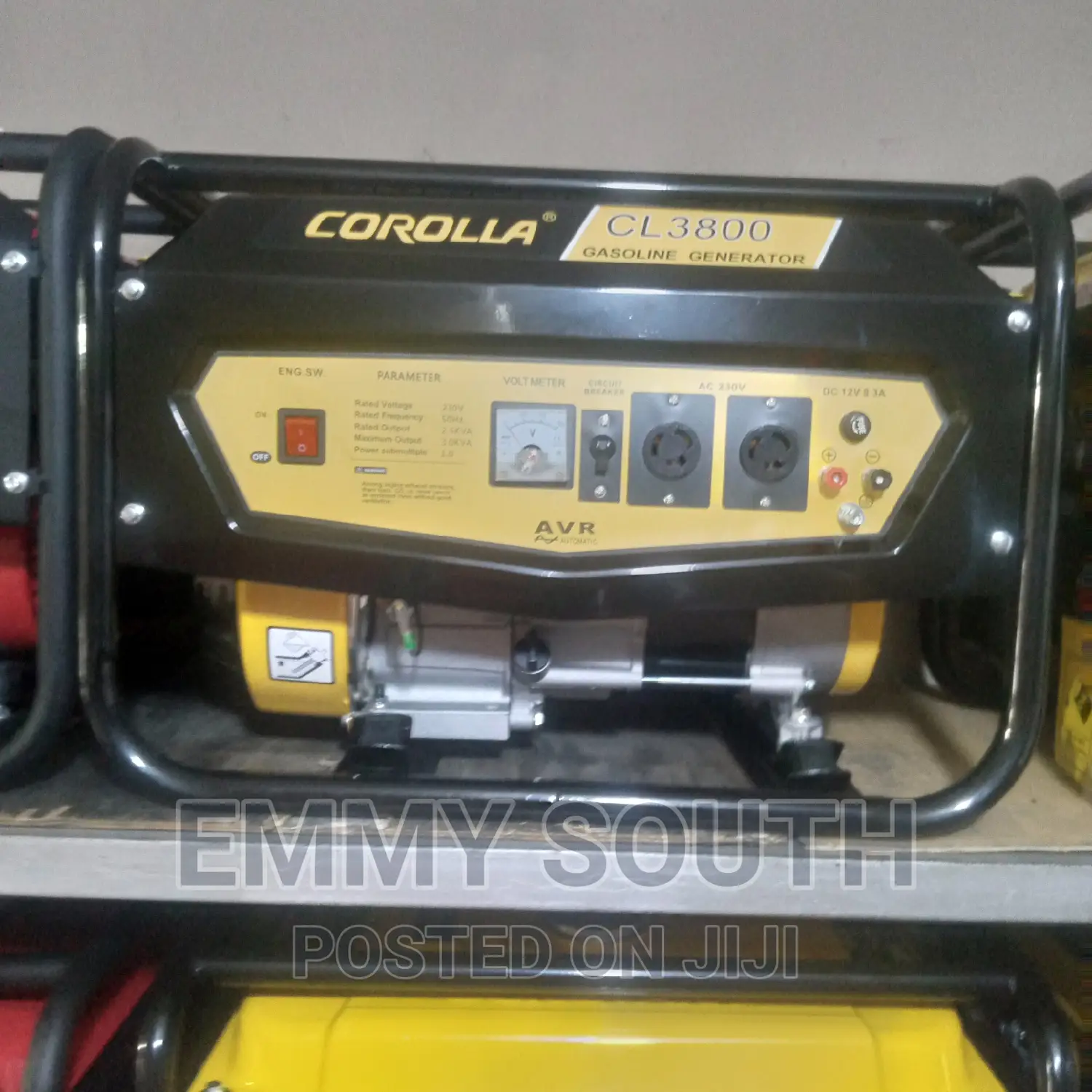 Corolla Petrol Generator 100%Copper Coil Japan
