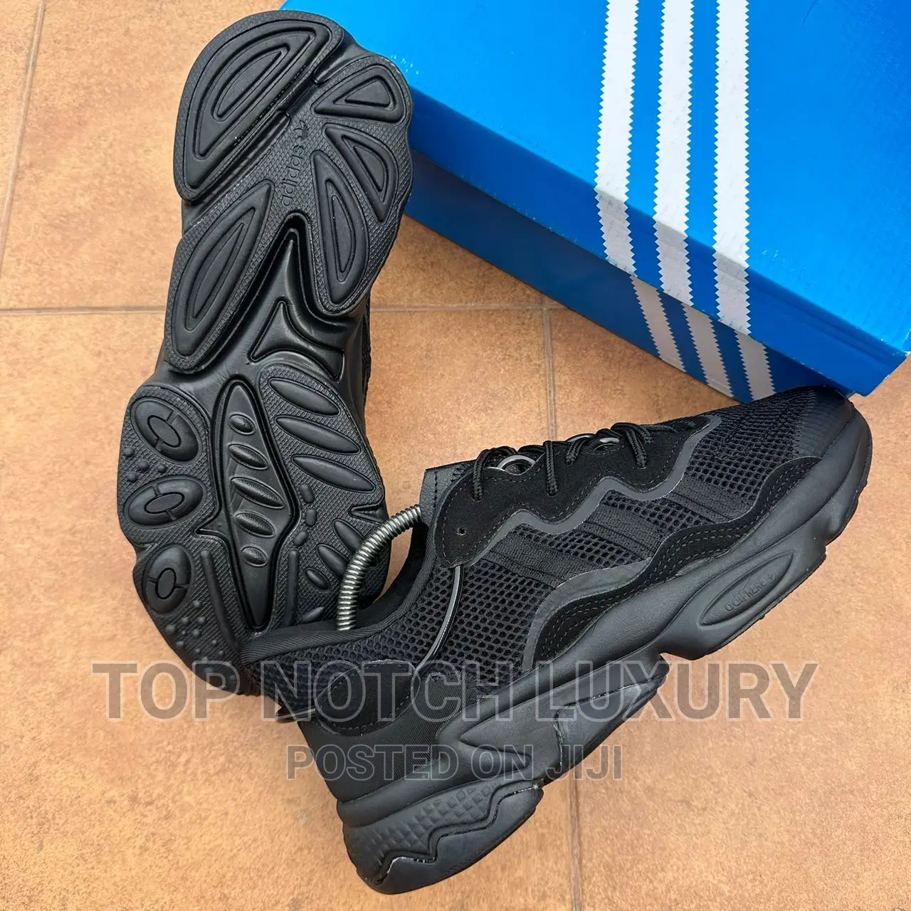 Original Adidas Ozweego Triple Black* Men Women Sneakers