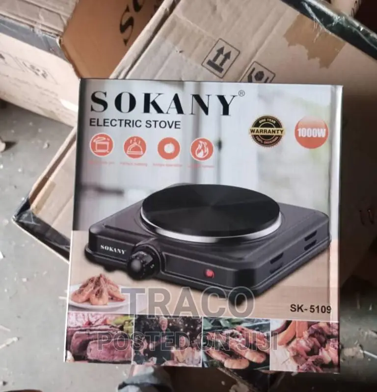 Sokany Electric Stove Hot Plate -1000w