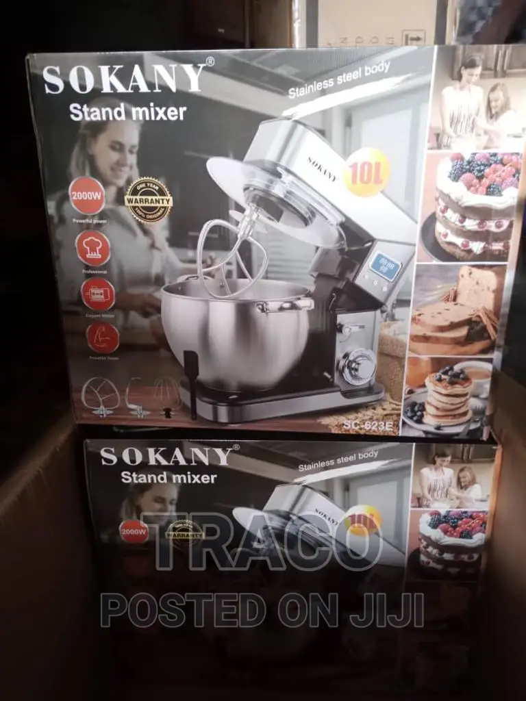 Sokany 10 Litres Heavy Duty Stand Mixer