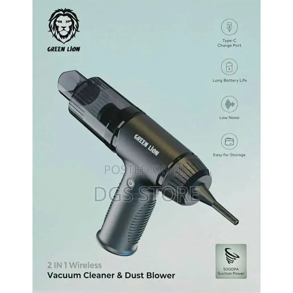 Green Lion 2in1 Wireless Vacuum Cleaner Dust Blower