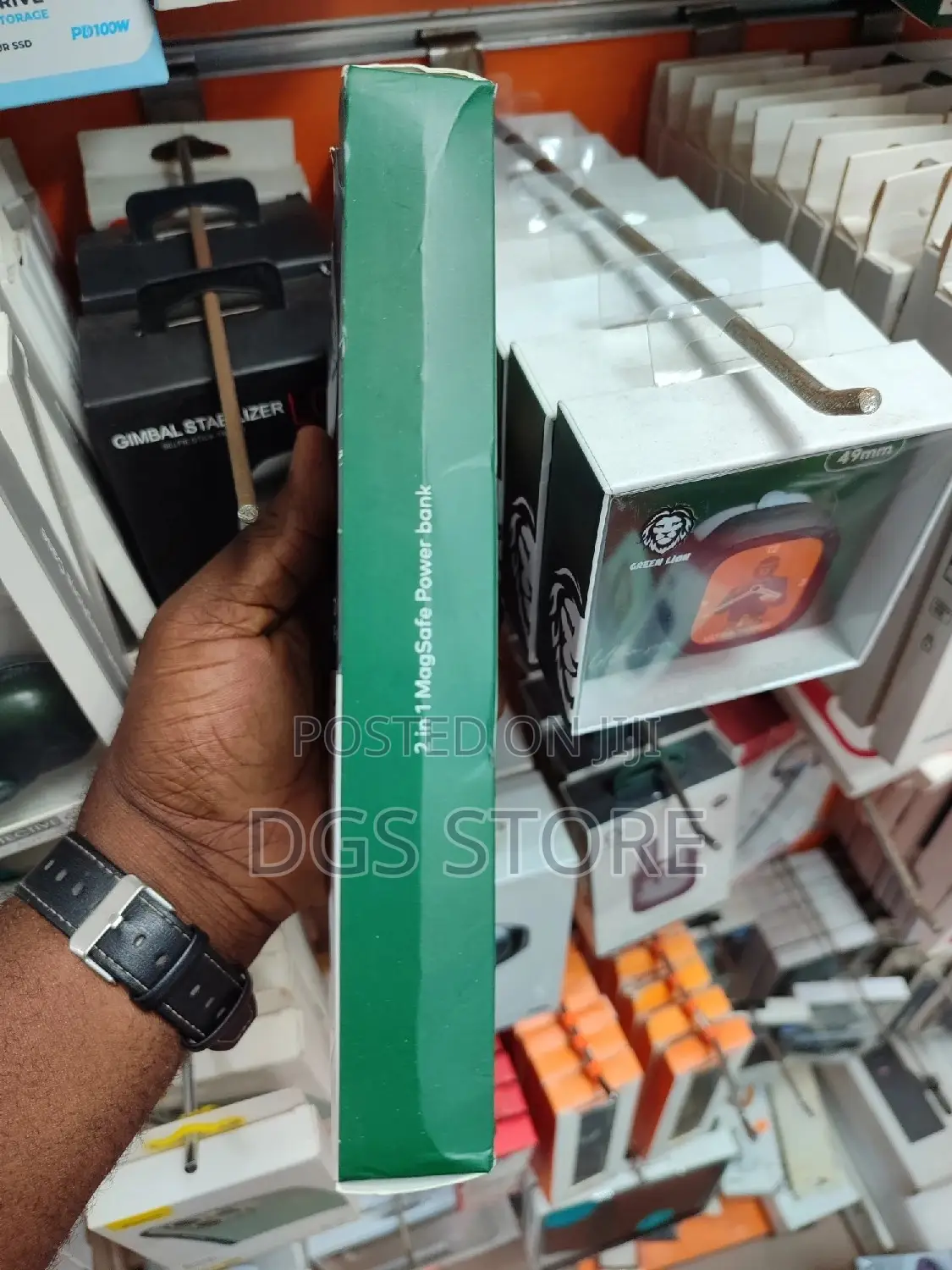 Green Lion 3in1 Magsafe Power Bank 10,000mah PD 20