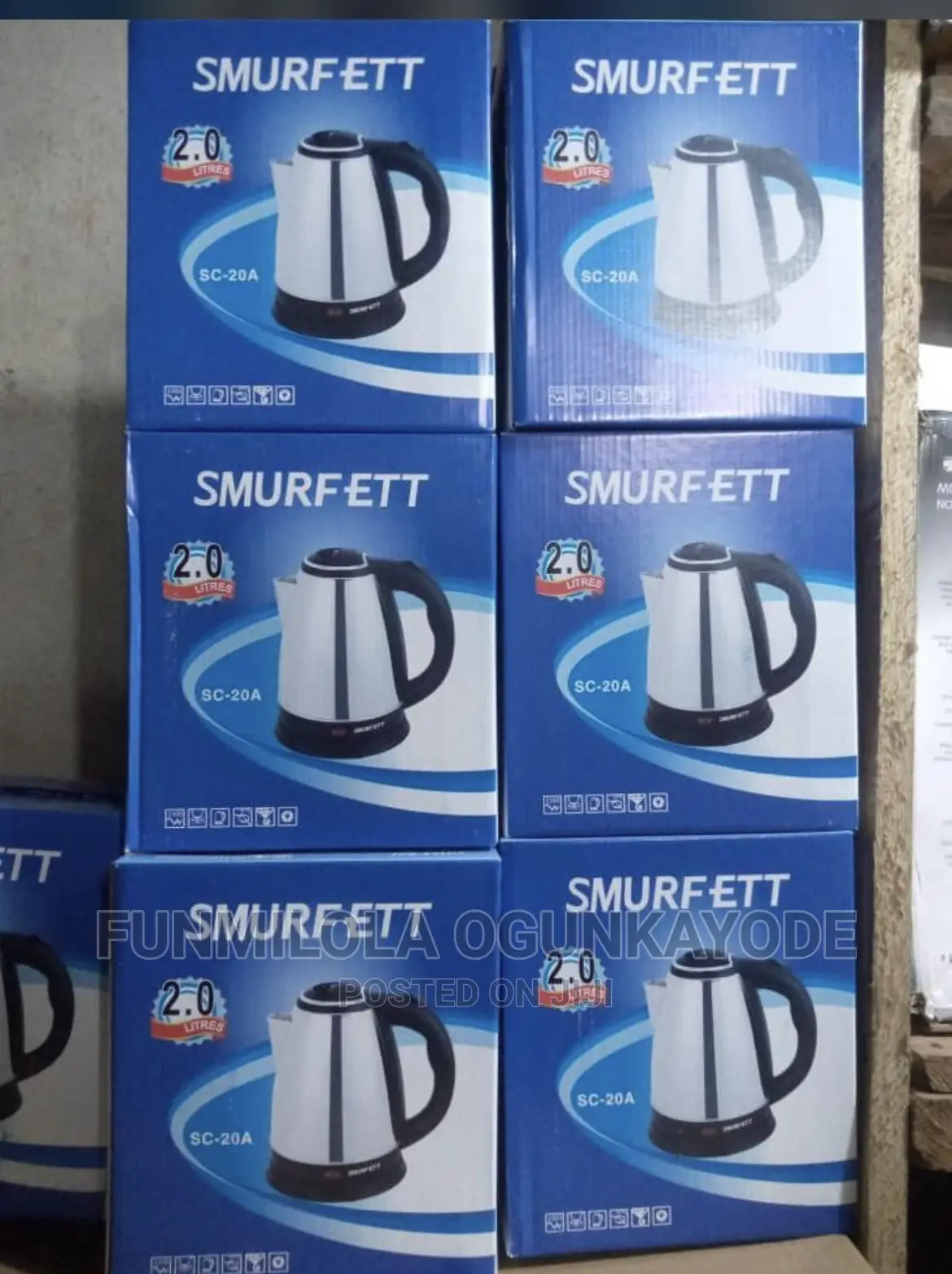 Smurfett Electric Kettle