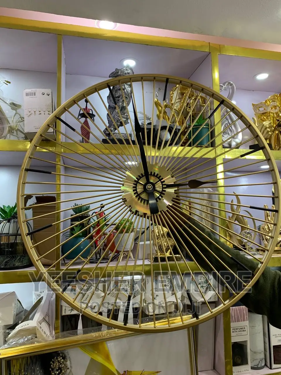 Luxury Gold Clock