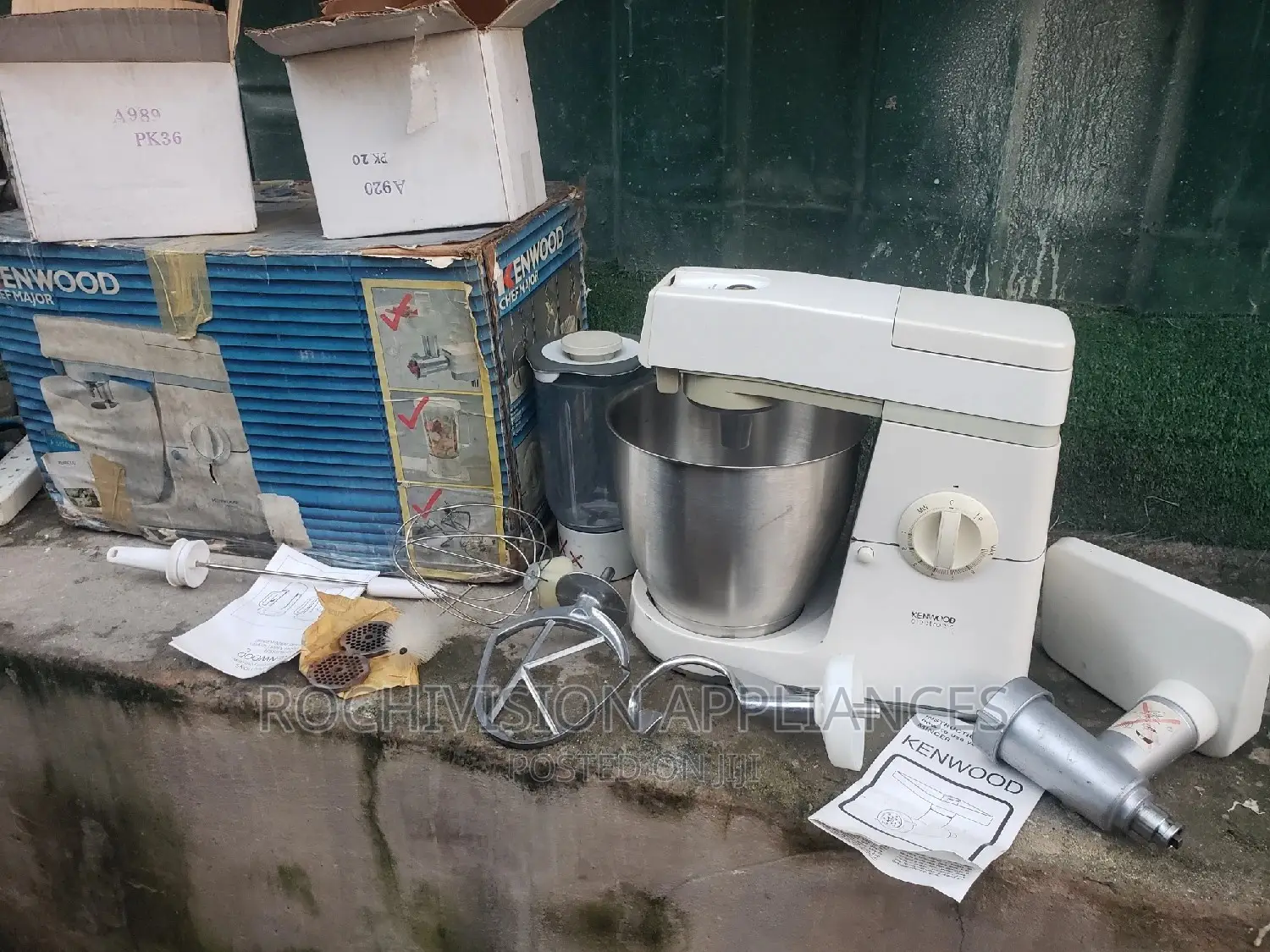 Kenwood Industrial Mixer Complete Set Kenwood Dough Mixer