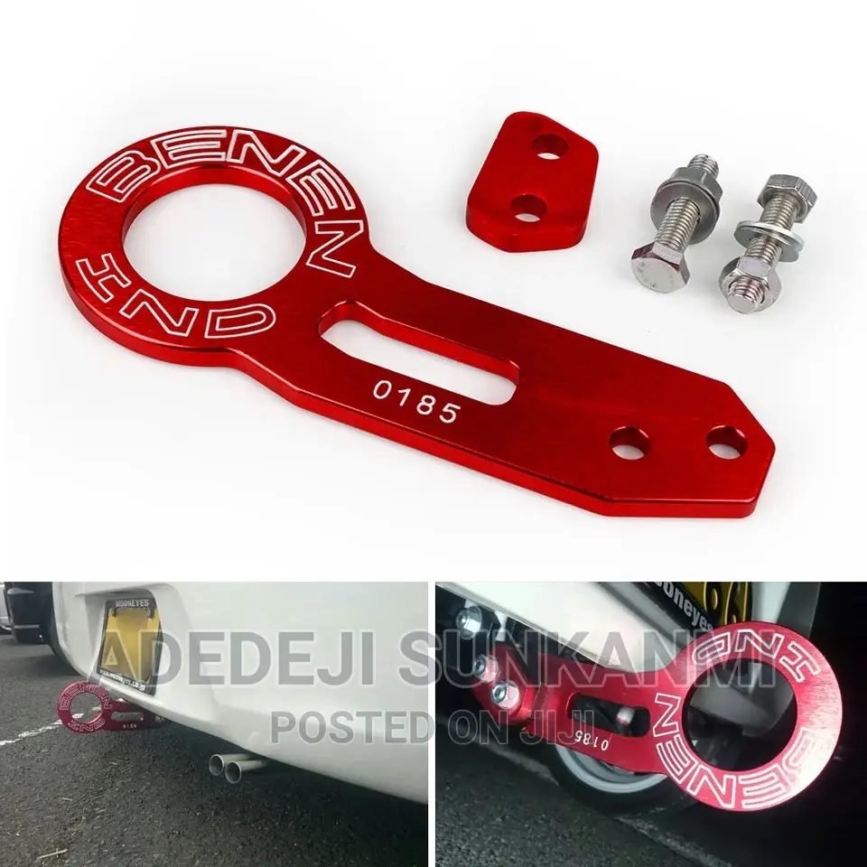Universal Rear Tow Hook Billet Aluminum Towing Kit for JDM
