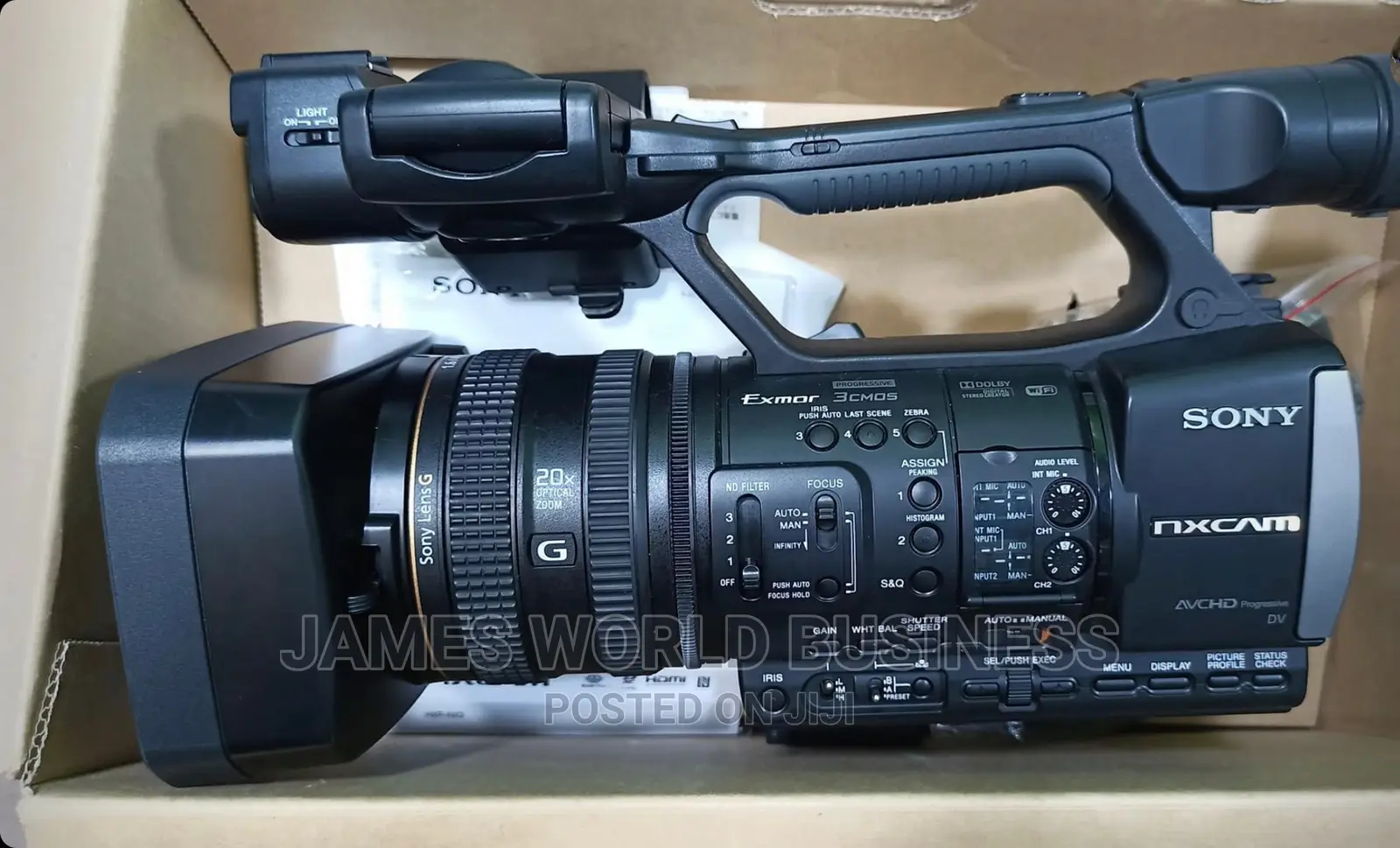 Professional Sony Camera Nx3