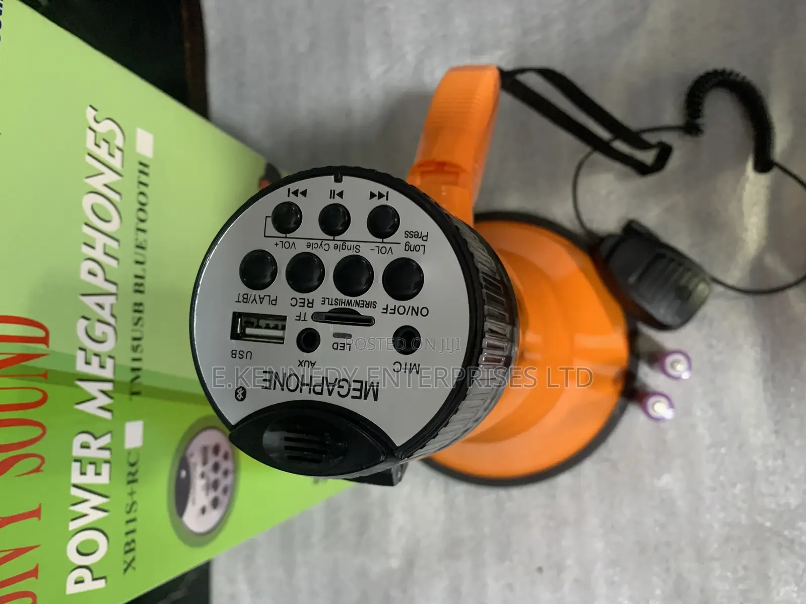Professional Rechargeable Power Handle Megaphone (Bluetooth)