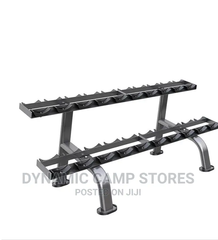 Nseries American Fitness (2 Steps) Commercial Dumbbells Rack