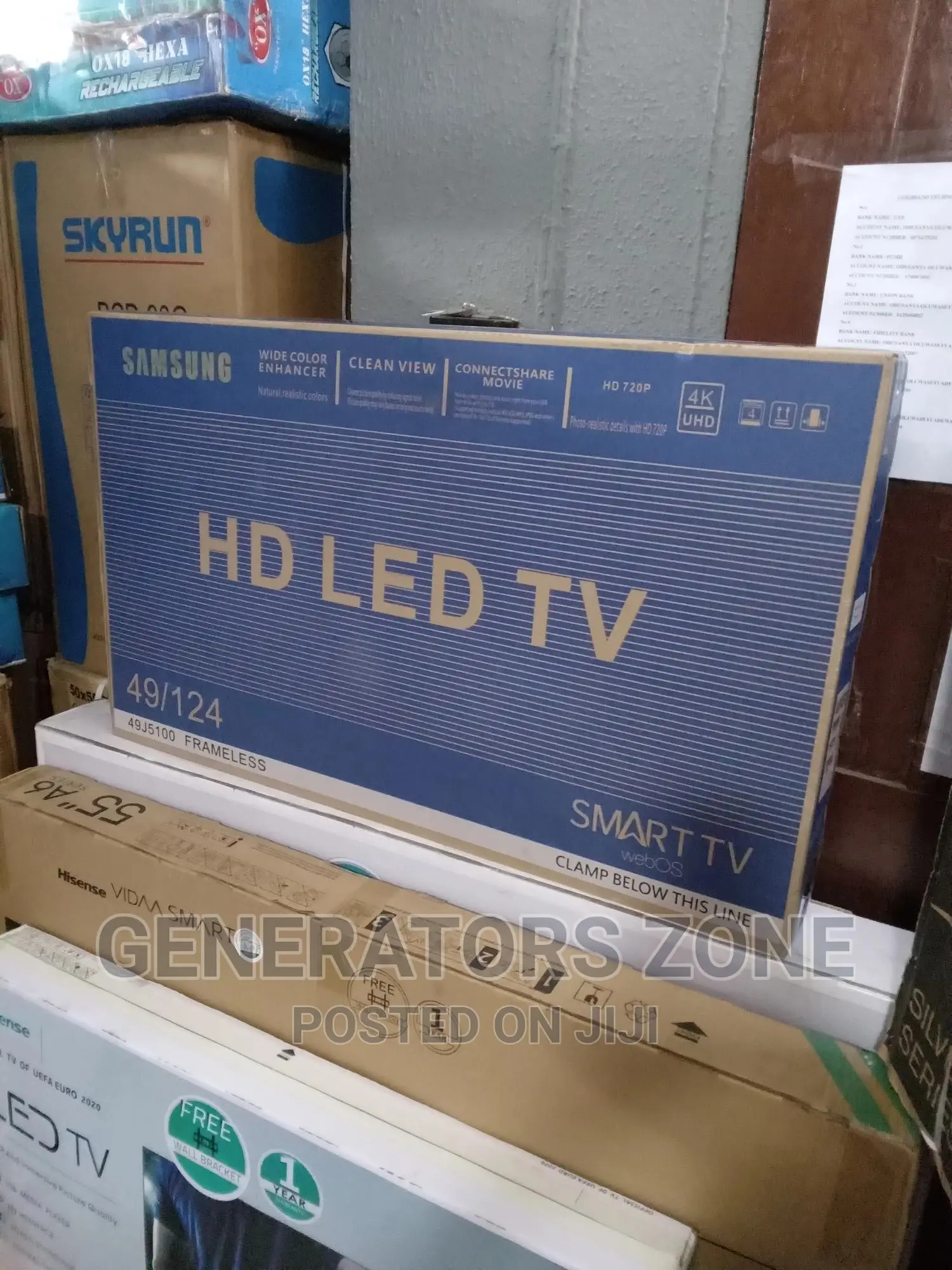 Discover the New Samsung 49'' Smart LED Tv-49j5100