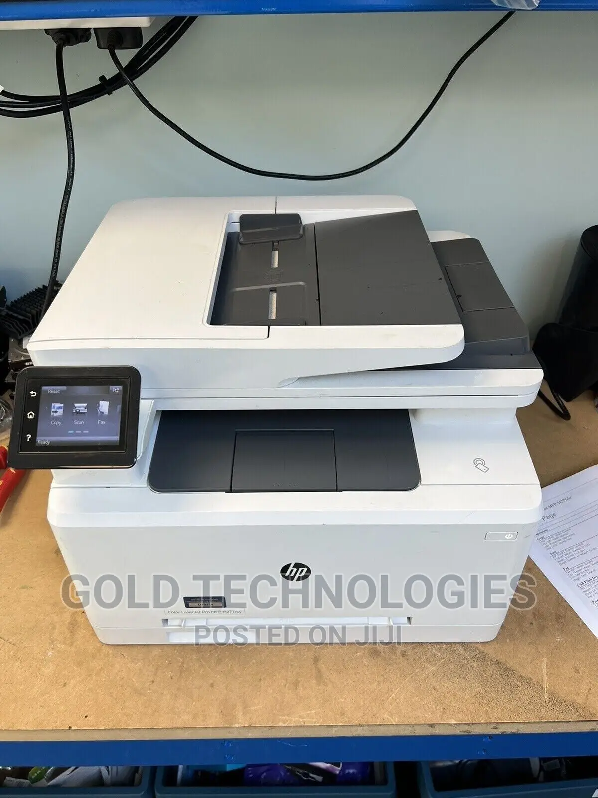 Wireless Color Laserjet 2side Duplex 3in1 Printer HP M277dw