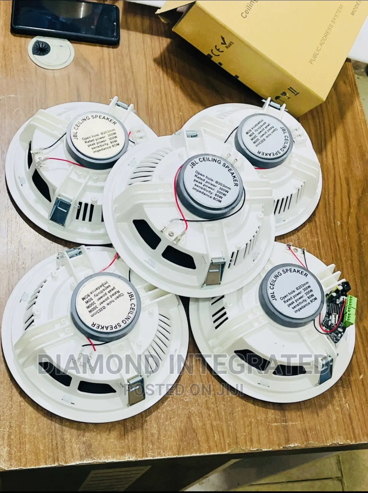 5 in 1 JBL Bluetooth Ceiling and POP Speaker
