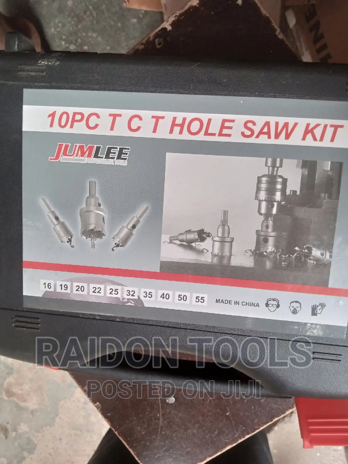 Set Of Hole Saw 10 Piece