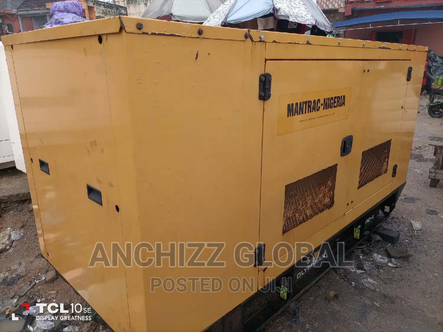 110kva Soundproof CAT Mantrac Perkins Generator