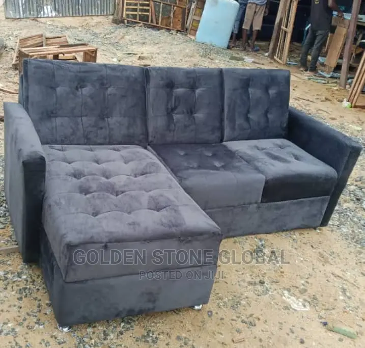 4 Seater l'Shape Sofa Couch.
