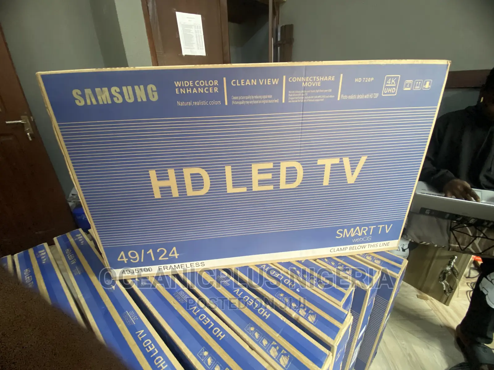 Great 49 Inches Samsung Frameles Smart TV