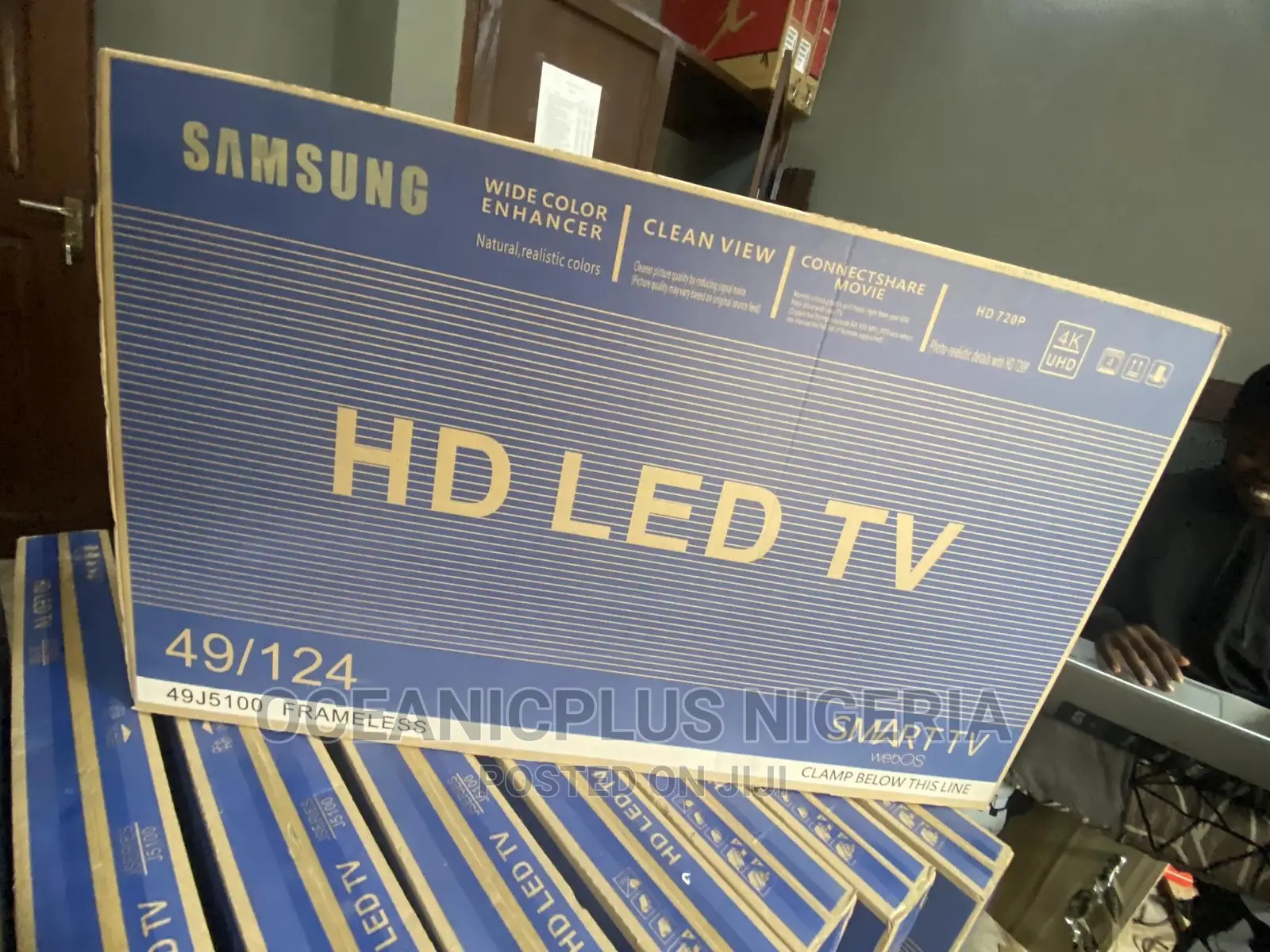 Great 49 Inches Samsung Frameles Smart TV