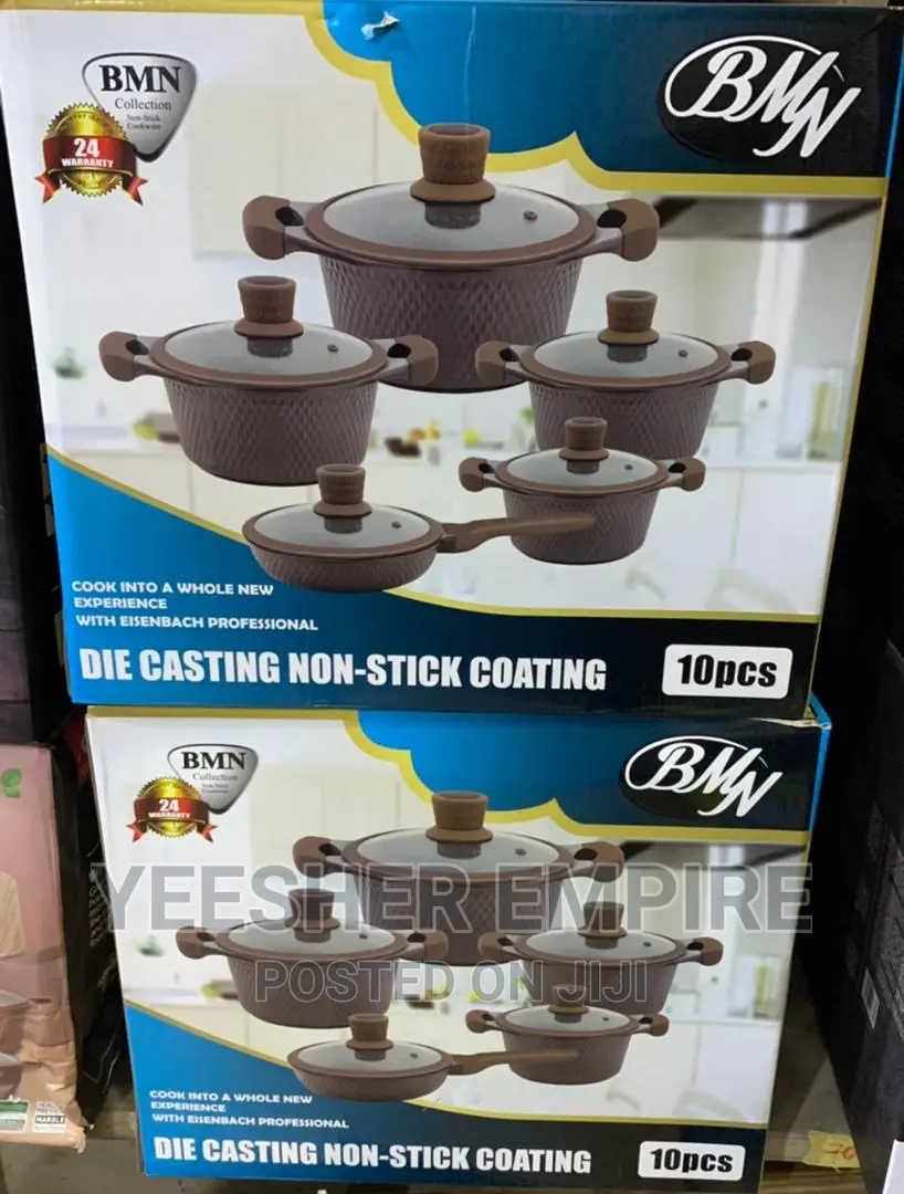 10 Pcs Die Cast Non Stick Pot