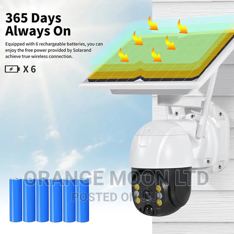 *2 Days Promo *V380 5mp 4g Intelligent Solar Camera